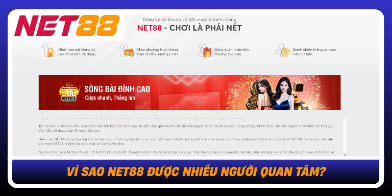 Net88 - Nhà Cái Giải Trí Trực Tuyến Được Quan Tâm 2026 21 Vi Sao Net88 Duoc Nhieu Nguoi Quan Tam